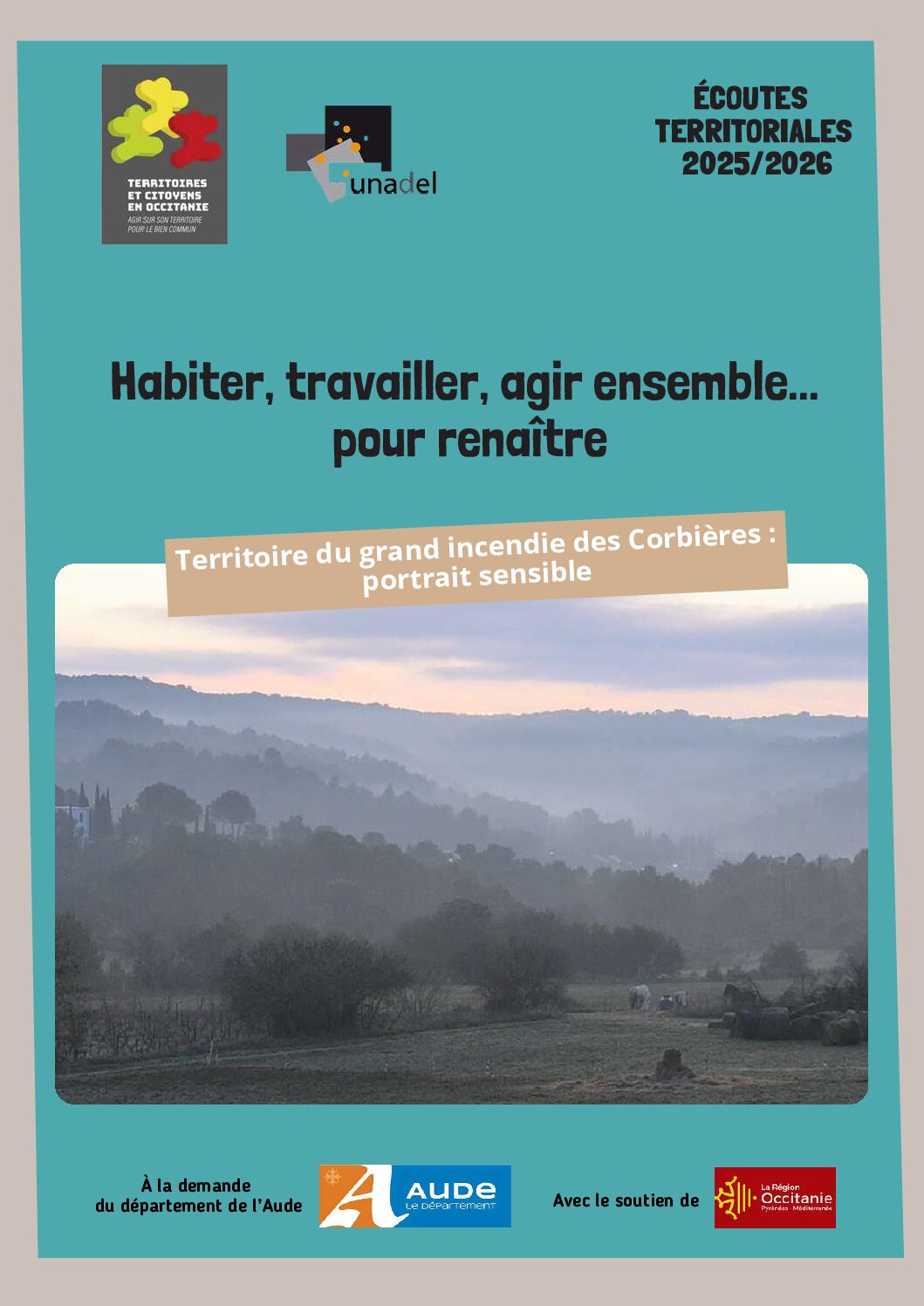 Les documents issus de l&rsquo;écoute territoriale des Corbières : portrait sensible et recueil de paroles