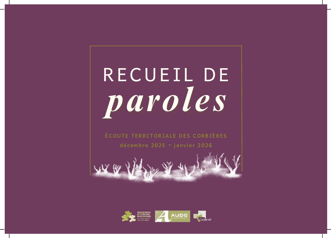 Le rendu de l&rsquo;écoute territoriale des Corbières
